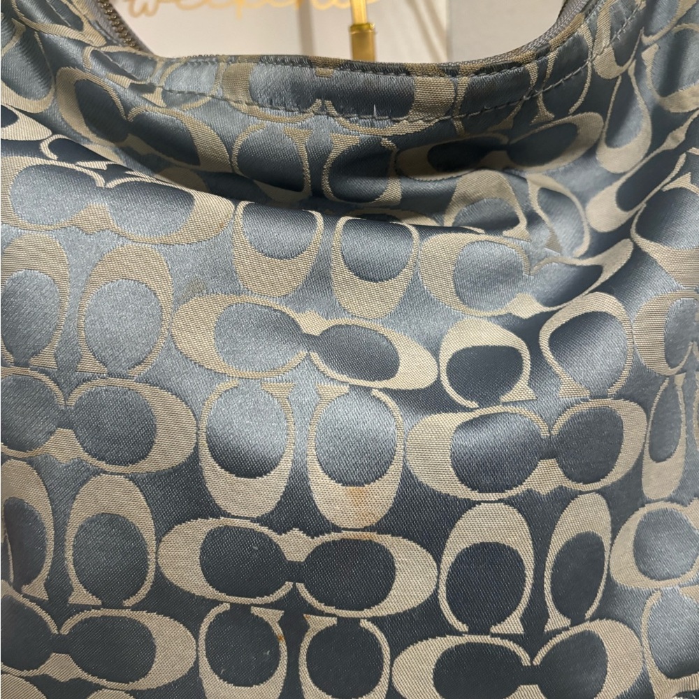 Sold
Coach Blue Patterned Shoulder Bag - Picture 7 of 10